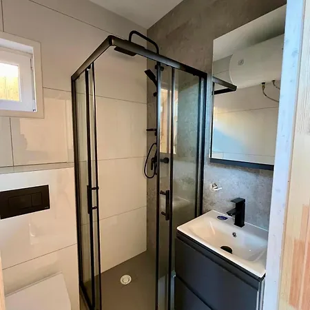 Semesterbostad Nadmorskie Chatki, Domki Letniskowe, Balia, Sauna